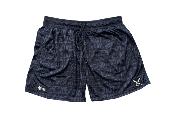 BSBLL BLACK LETTERS SHORT