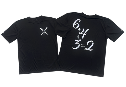 BSBLL DOUBLE PLAY BLACK/WHITE SHIRT